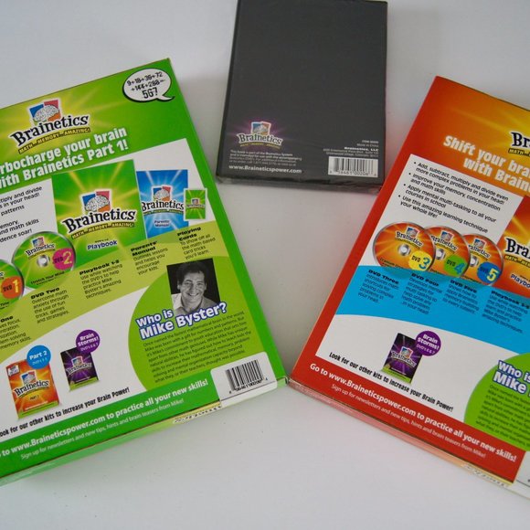 Brainetics Breakthrough Math And Memory System New Part 1 and Part 2 - Picture 2 of 6